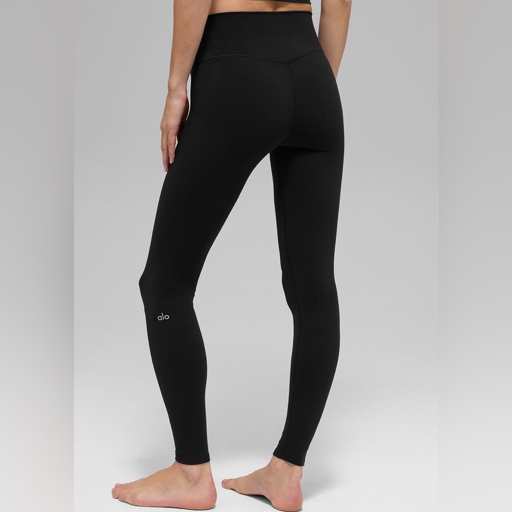 ALO Black High-Waisted Leggings XS